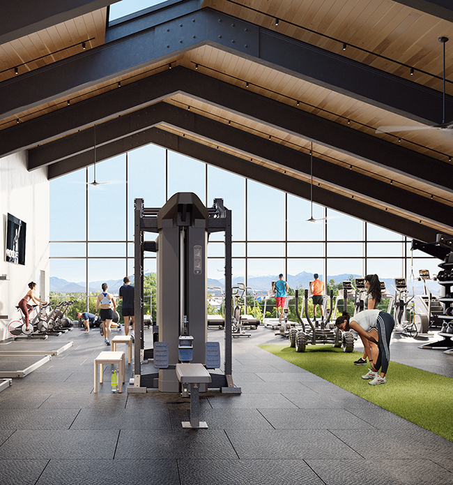 Amenity fitness centre